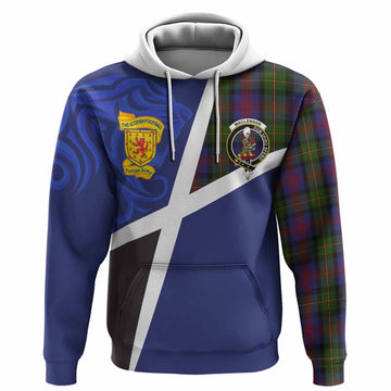 MacLennan (McLennan) The Scottish Football Crest Hoodie Lion-Tartan Army
