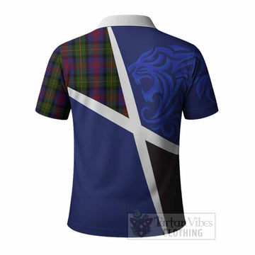 MacLennan (McLennan) The Scottish Football Crest Polo Shirt Lion-Tartan Army