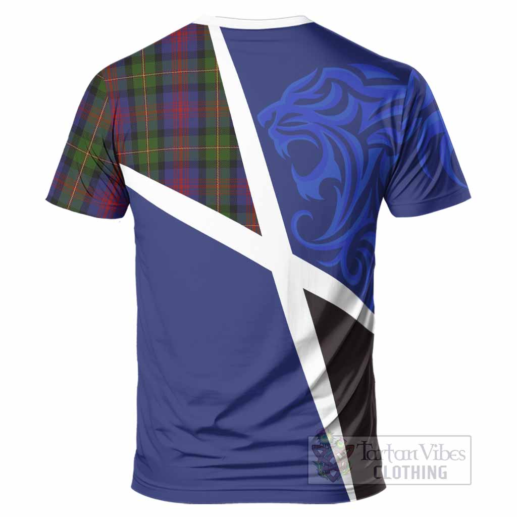 MacLennan (McLennan) The Scottish Football Crest T-Shirt Lion-Tartan Army