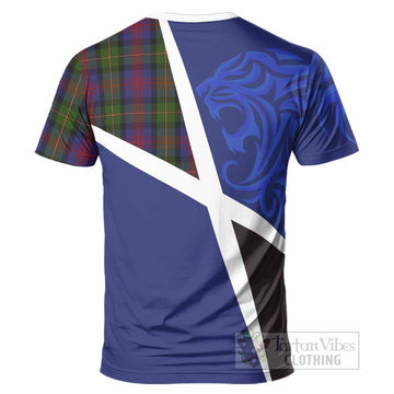 MacLennan (McLennan) The Scottish Football Crest T-Shirt Lion-Tartan Army
