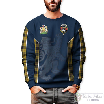 MacLeod Tartan Sweater with Family Crest and Lion Rampant Vibes Sport Style