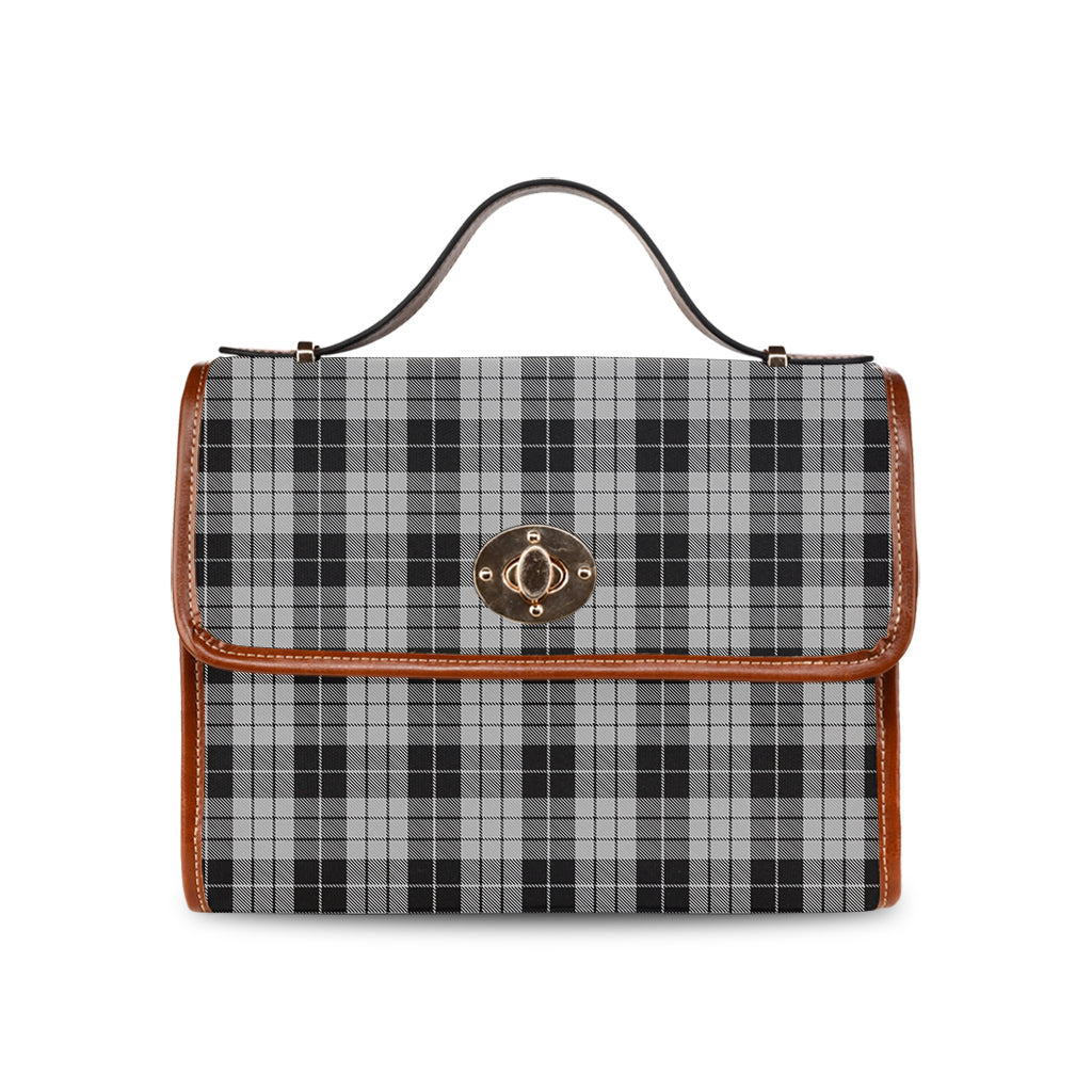 macleod-black-and-white-tartan-leather-strap-waterproof-canvas-bag