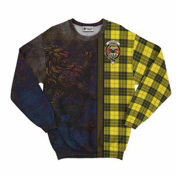 MacLeod (McLeod) Tartan Family Crest Sweatshirt Alba Gu Brath Be Brave Lion Ancient Style