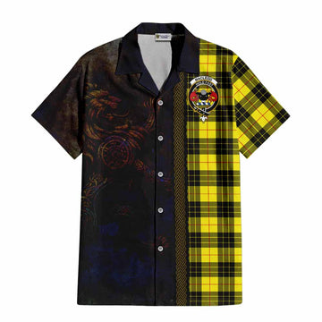 MacLeod (McLeod) Tartan Family Crest Hawaiian Shirt Alba Gu Brath Be Brave Lion Ancient Style