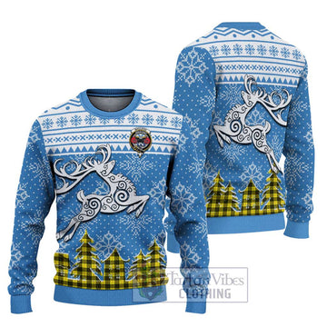 MacLeod (McLeod) Clan Christmas Ugly Sweater Celtic Reindeer Style
