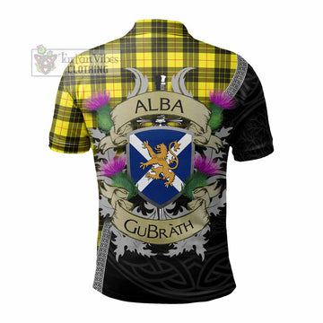 MacLeod (McLeod) Tartan Family Crest Polo Shirt Lion Rampant Royal Thistle Shield Celtic Inspired