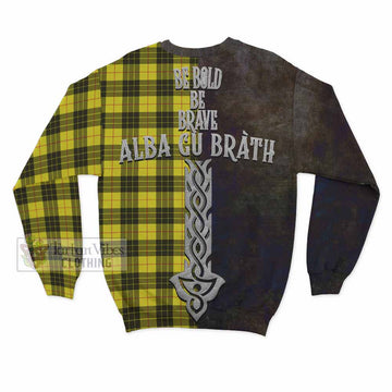 MacLeod (McLeod) Tartan Family Crest Sweatshirt Alba Gu Brath Be Brave Lion Ancient Style