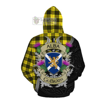 MacLeod (McLeod) Tartan Family Crest Cotton Hoodie Lion Rampant Royal Thistle Shield Celtic Inspired
