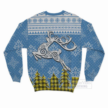 MacLeod (McLeod) Clan Christmas Sweatshirt Celtic Reindeer Style