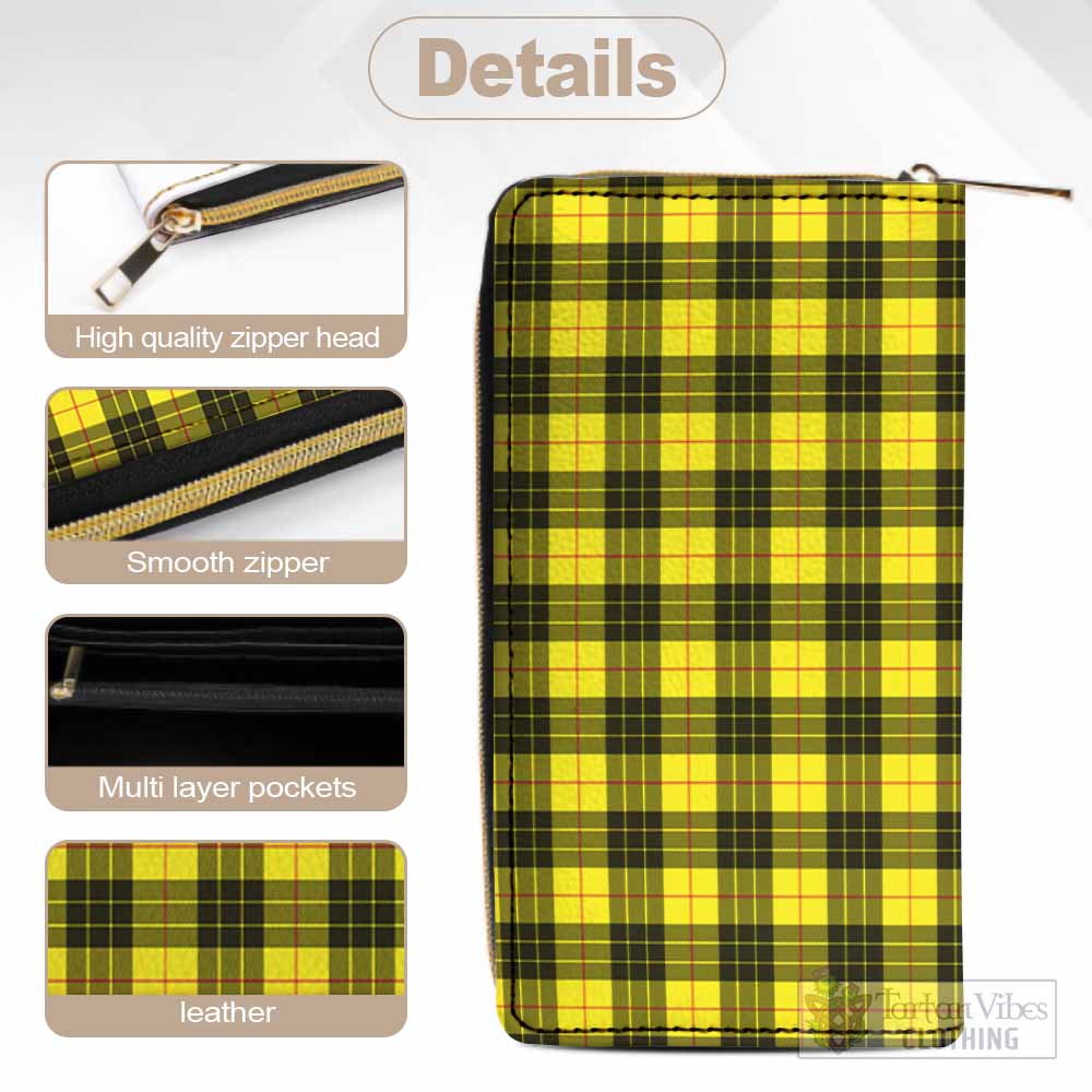 Tartan Vibes Clothing MacLeod (McLeod) Tartan Women's Leather Wallet