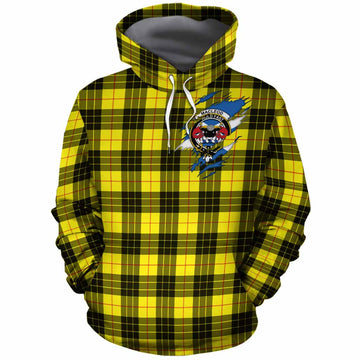 MacLeod (McLeod) Clan Crest In Me Tartan Cotton Hoodie Scotland Flag Style