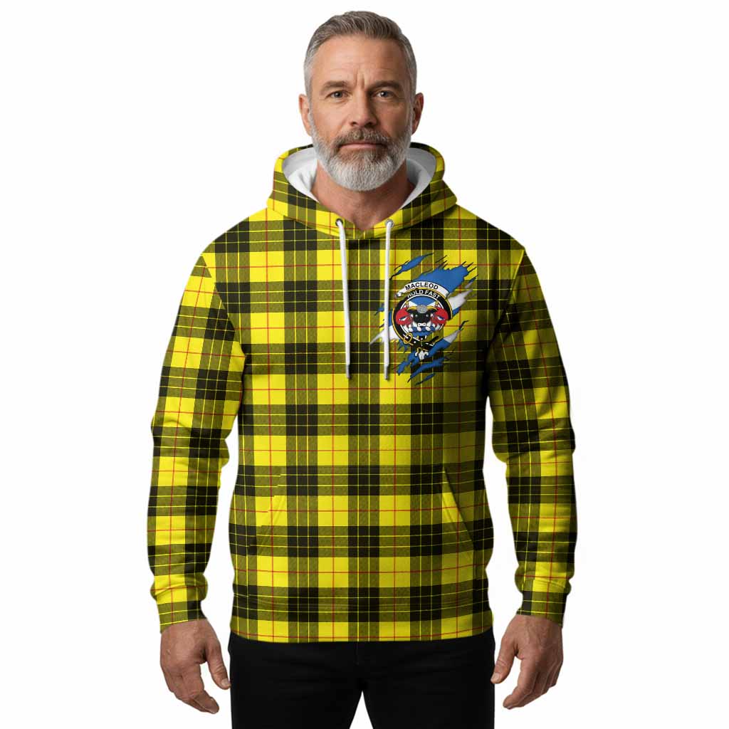 MacLeod (McLeod) Clan Crest In Me Tartan Hoodie Scotland Flag Style