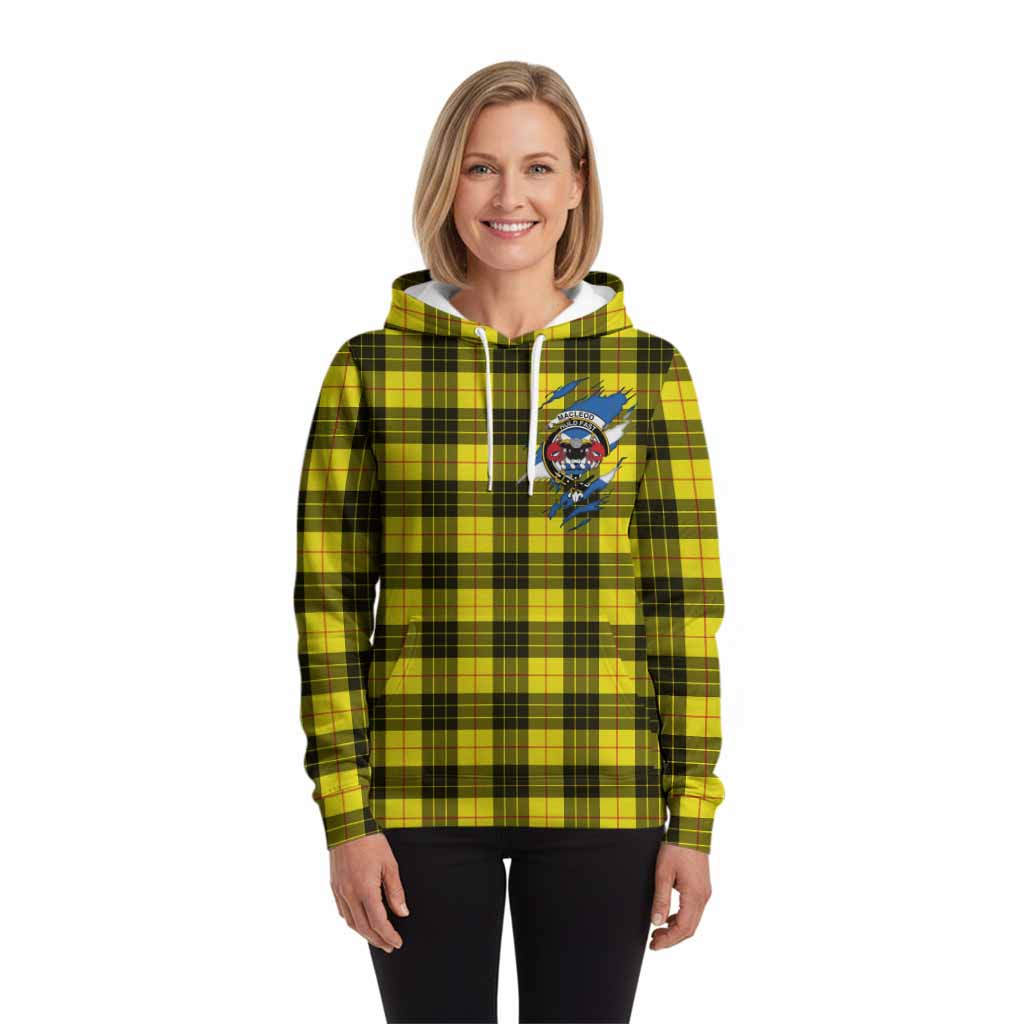 MacLeod (McLeod) Clan Crest In Me Tartan Hoodie Scotland Flag Style