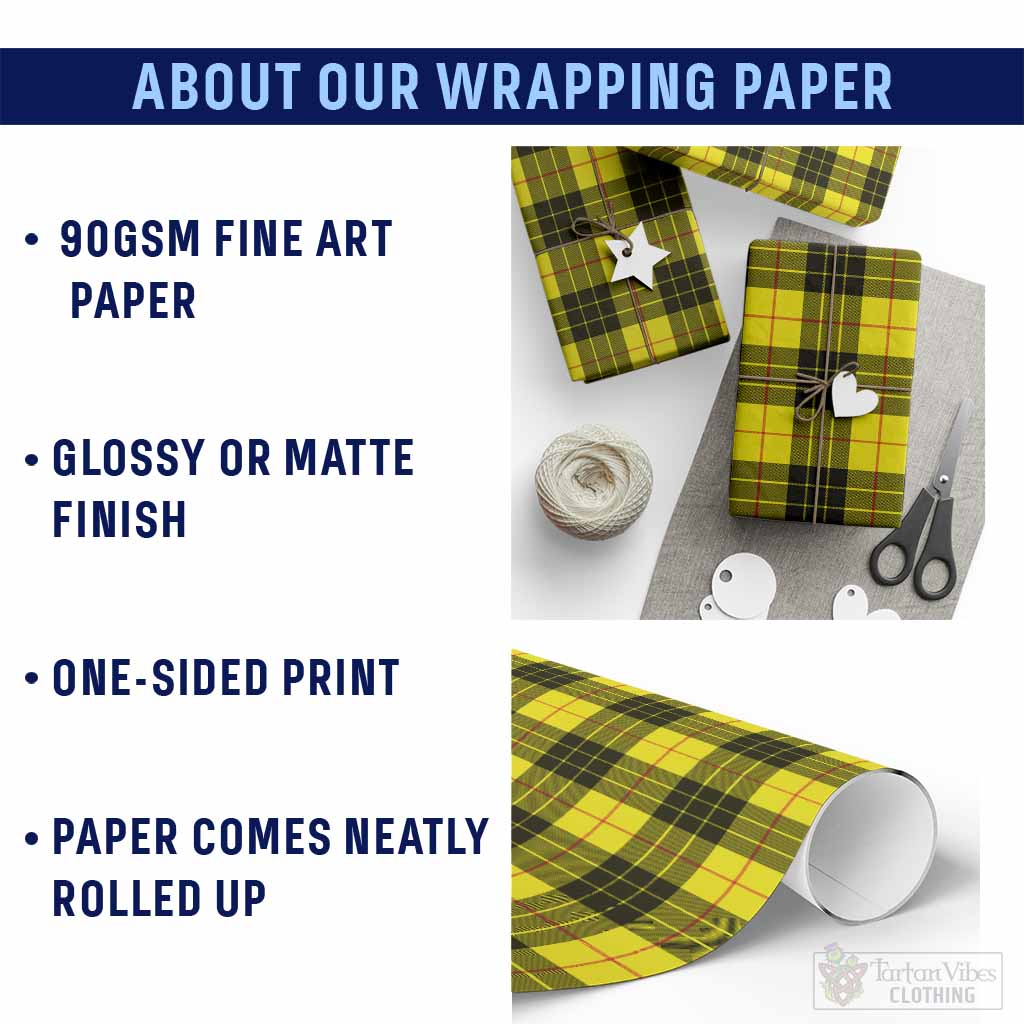 MacLeod (McLeod) Classic Tartan Wrapping Paper, Classic Scottish Plaid Gift Wrap