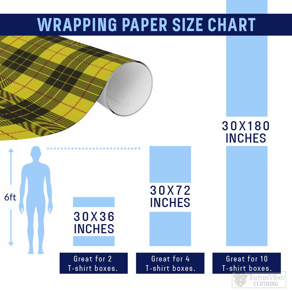 MacLeod (McLeod) Classic Tartan Wrapping Paper, Classic Scottish Plaid Gift Wrap
