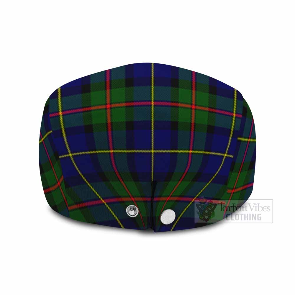 MacLeod (McLeod) Family Crest Tartan Jeff Cap, Tartan Flat Cap