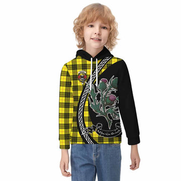 MacLeod (McLeod) Family Crest Tartan Kid Hoodie Alba Thistle Inspired - Tartan Vibes Clothing