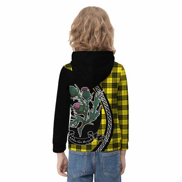 MacLeod (McLeod) Family Crest Tartan Kid Hoodie Alba Thistle Inspired - Tartan Vibes Clothing