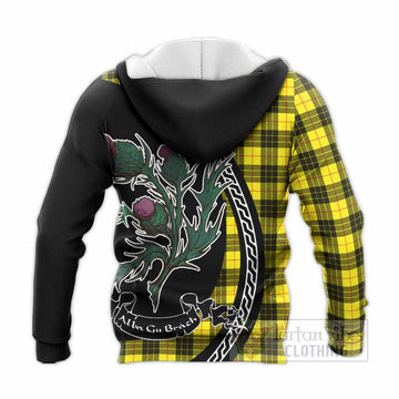 MacLeod (McLeod) Family Crest Tartan Knitted Hoodie Alba Thistle Inspired