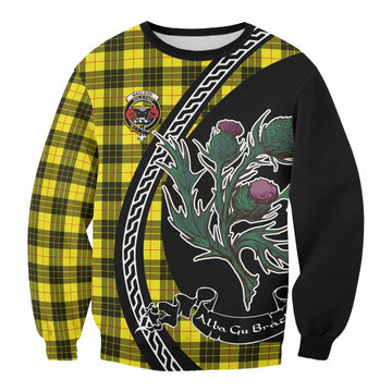 MacLeod (McLeod) Family Crest Tartan Sweatshirt Alba Thistle Inspired