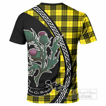 MacLeod (McLeod) Family Crest Tartan T-Shirt Alba Thistle Inspired