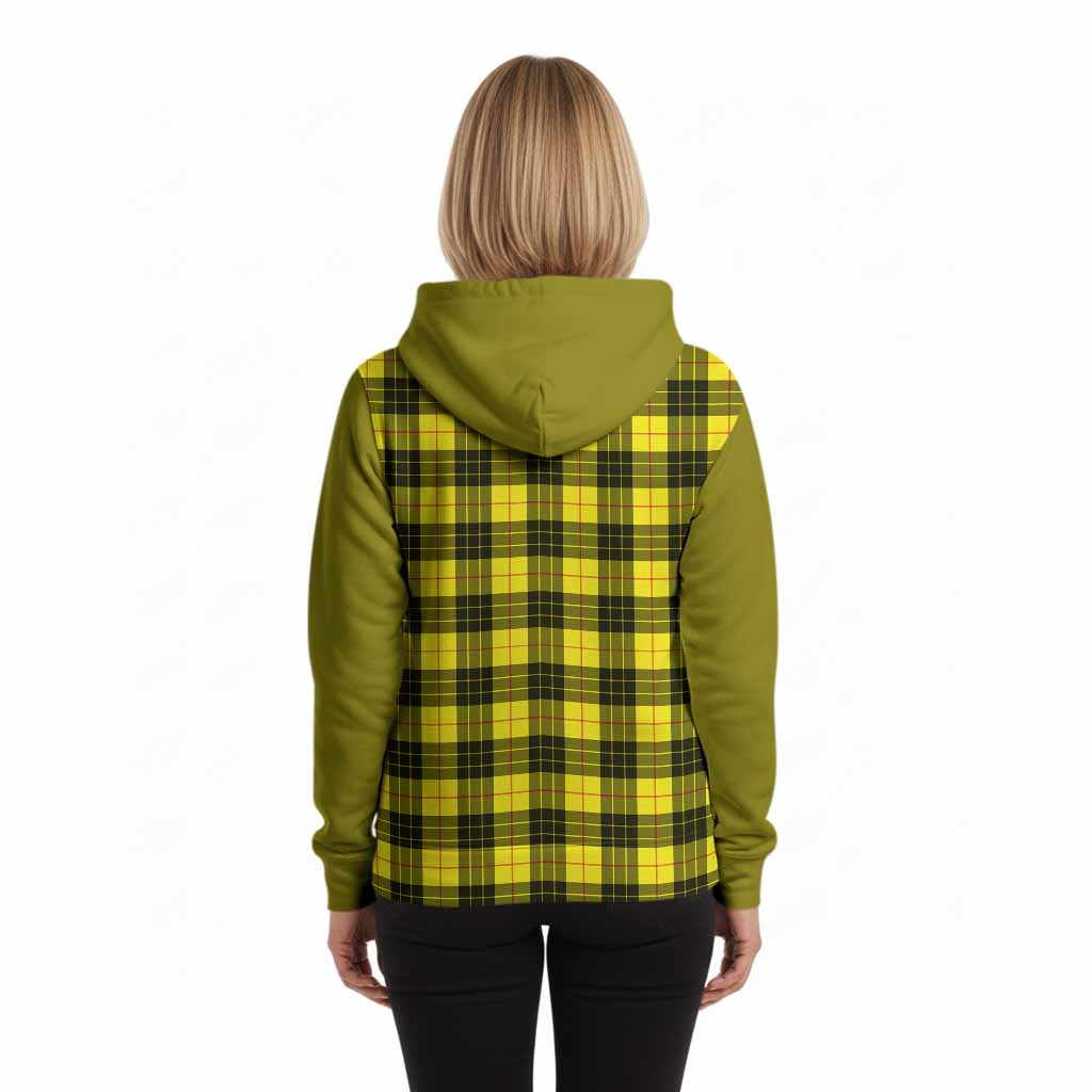 MacLeod (McLeod) Tartan Accent Hoodie with Family Crest