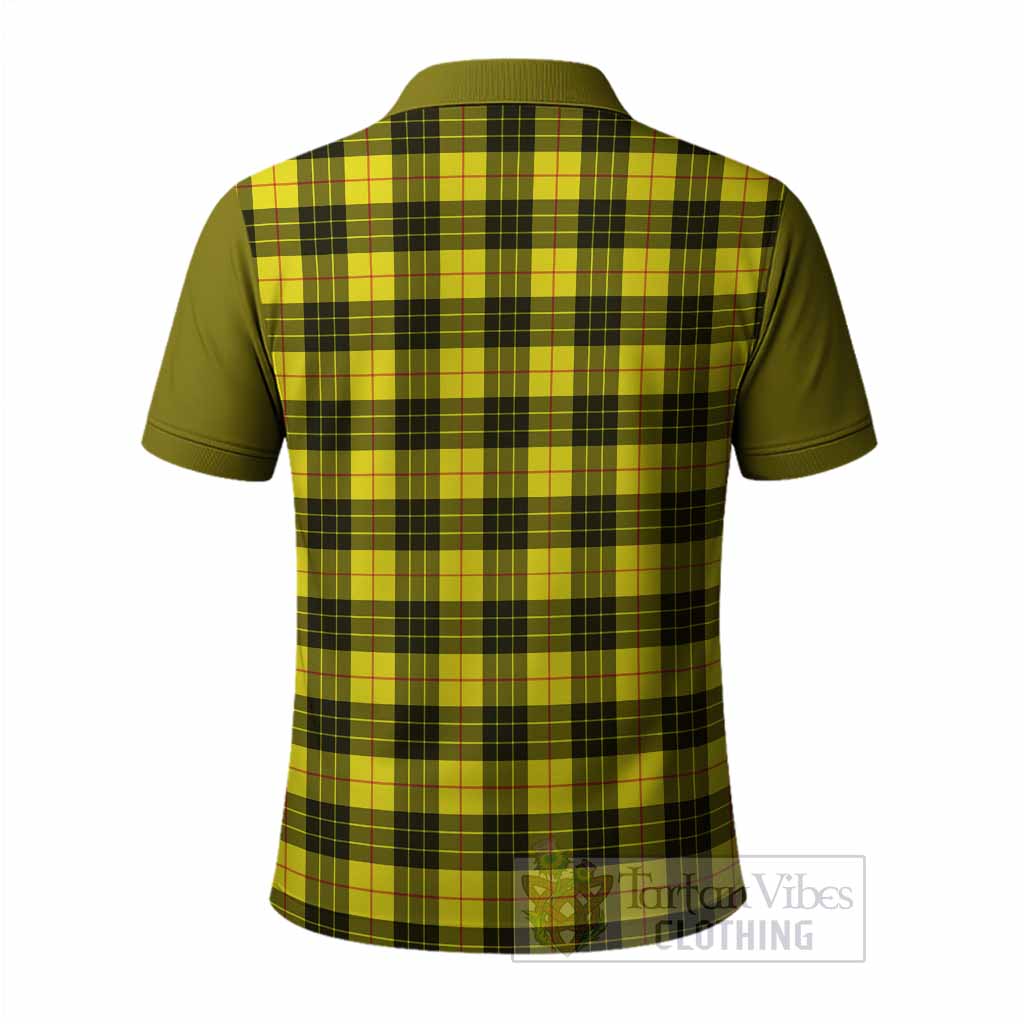 MacLeod (McLeod) Tartan Accent Polo Shirt with Family Crest