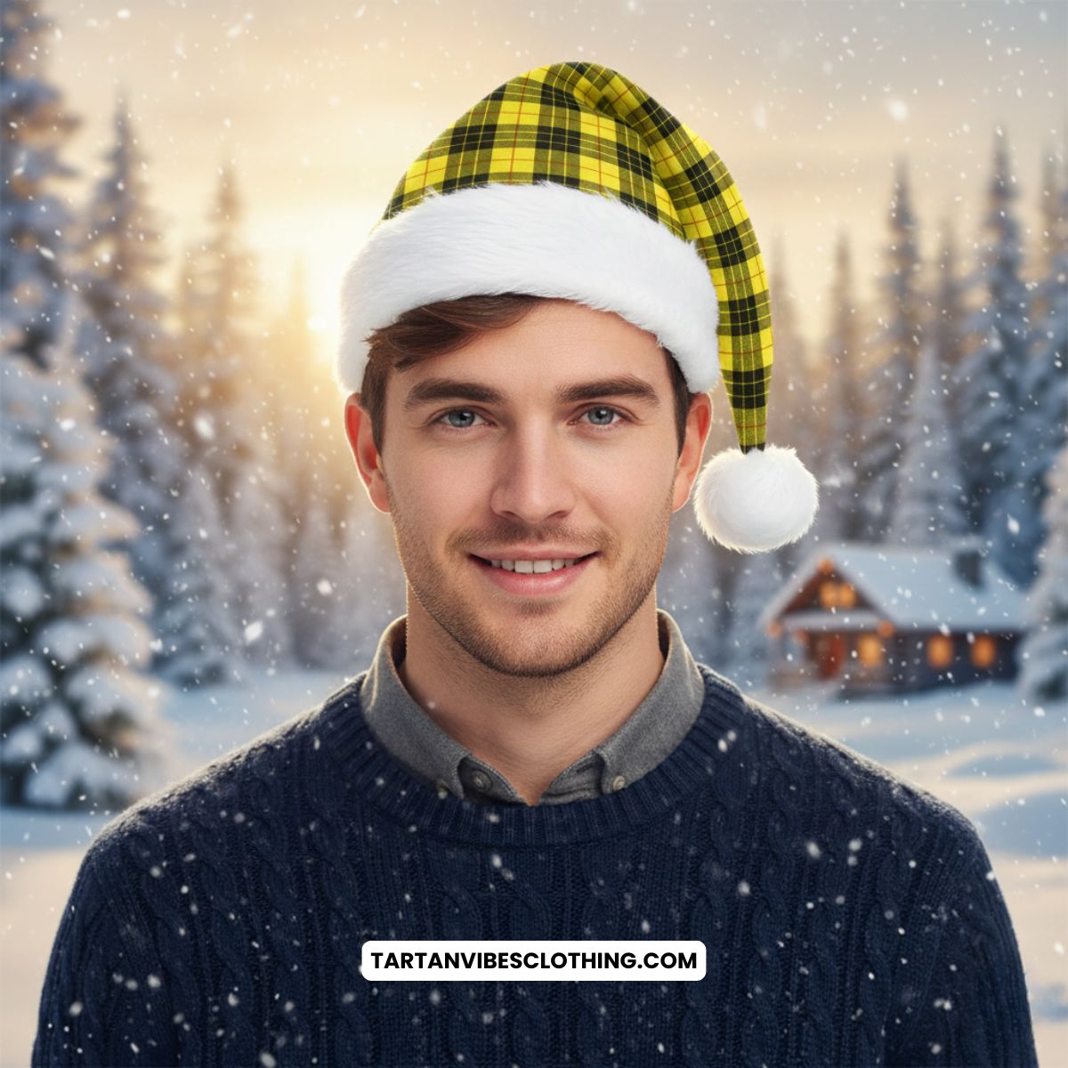 MacLeod (McLeod) Tartan Christmas Santa Hats