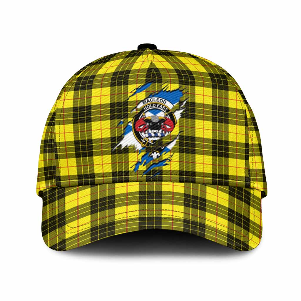 MacLeod (McLeod) Tartan Classic Cap with Family Crest In Me Style
