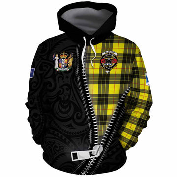 MacLeod (McLeod) Tartan Cotton Hoodie New Zealand Pattern Unique Zipper Stylized