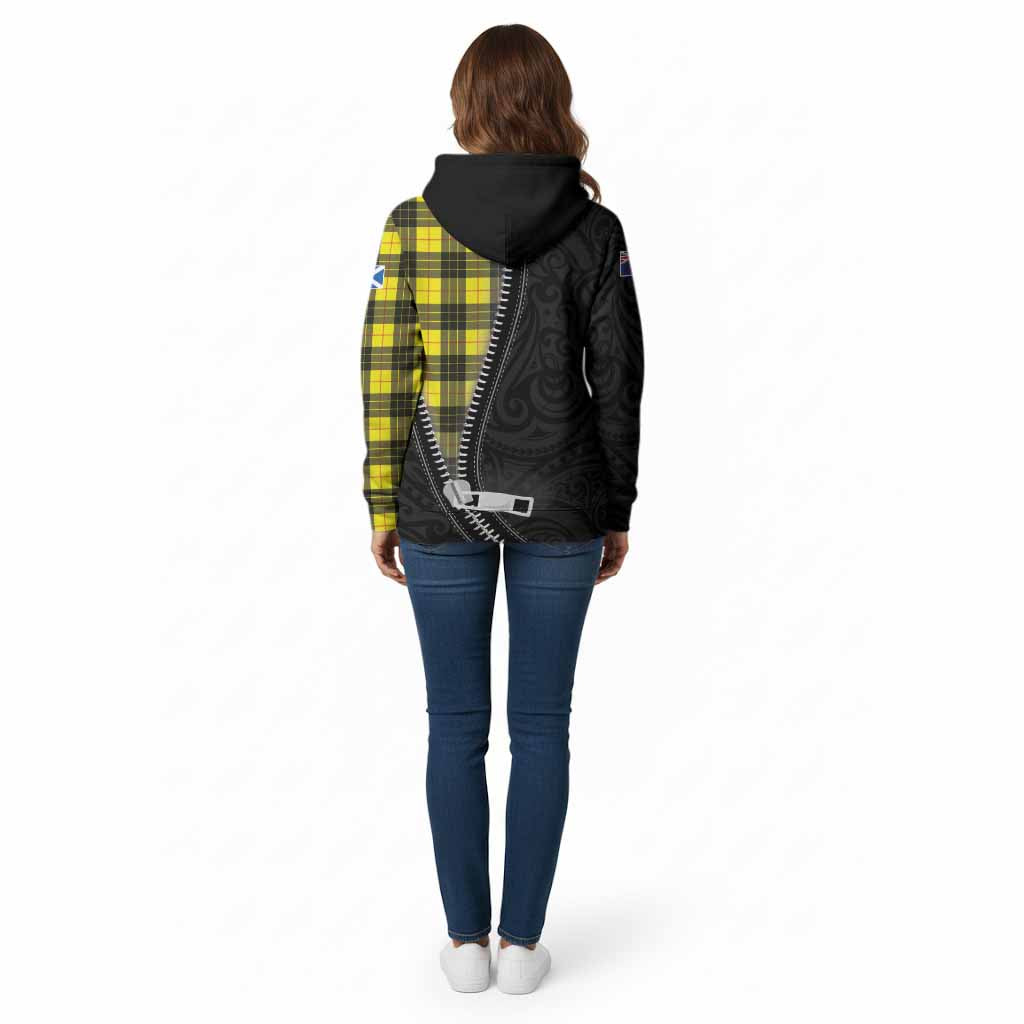MacLeod (McLeod) Tartan Cotton Hoodie New Zealand Pattern Unique Zipper Stylized
