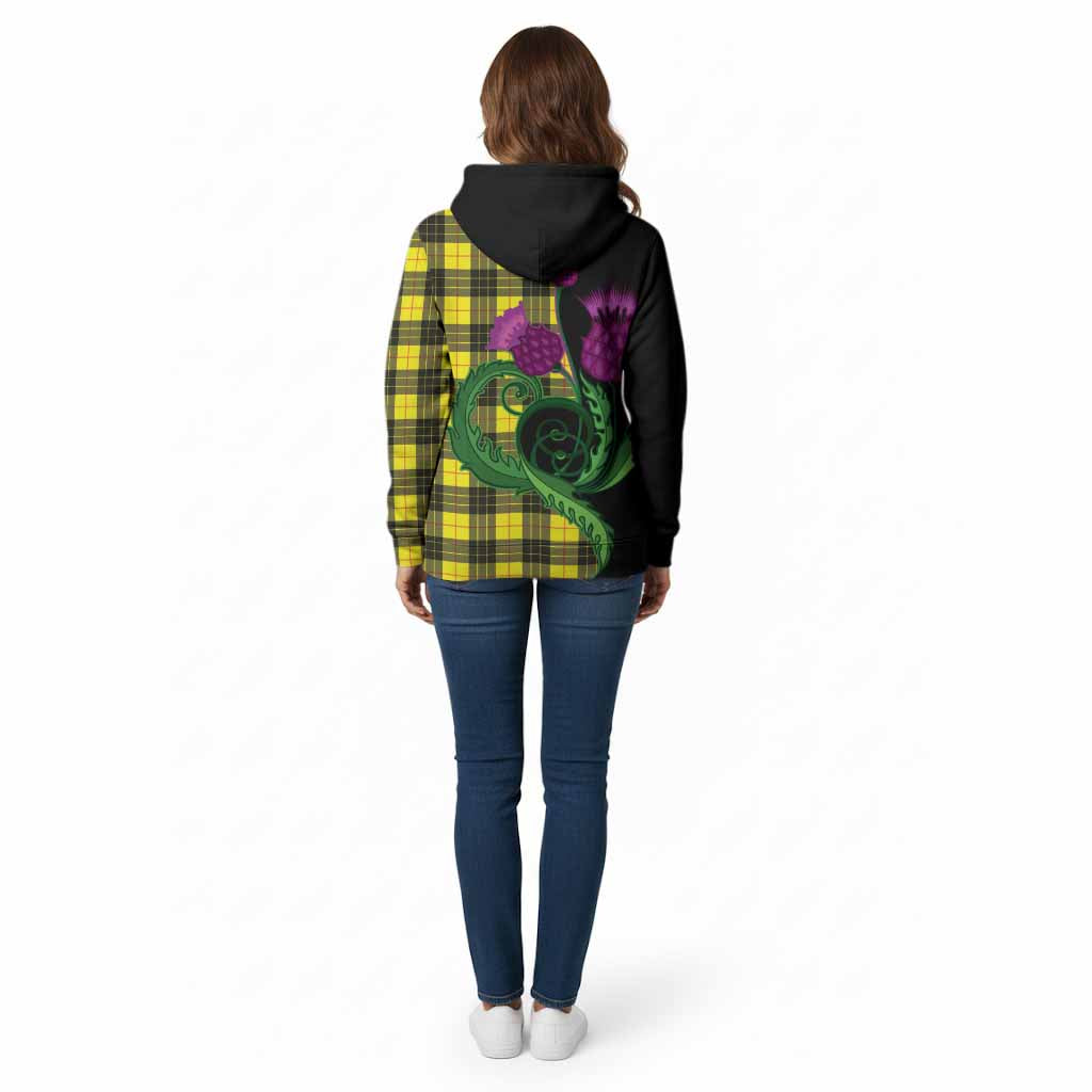 MacLeod (McLeod) Tartan Cotton Hoodie Traditional Scottish Thistle