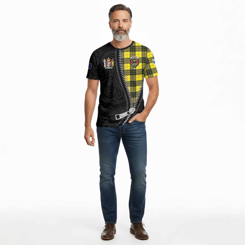 MacLeod (McLeod) Tartan Cotton T-shirt New Zealand Pattern Unique Zipper Stylized