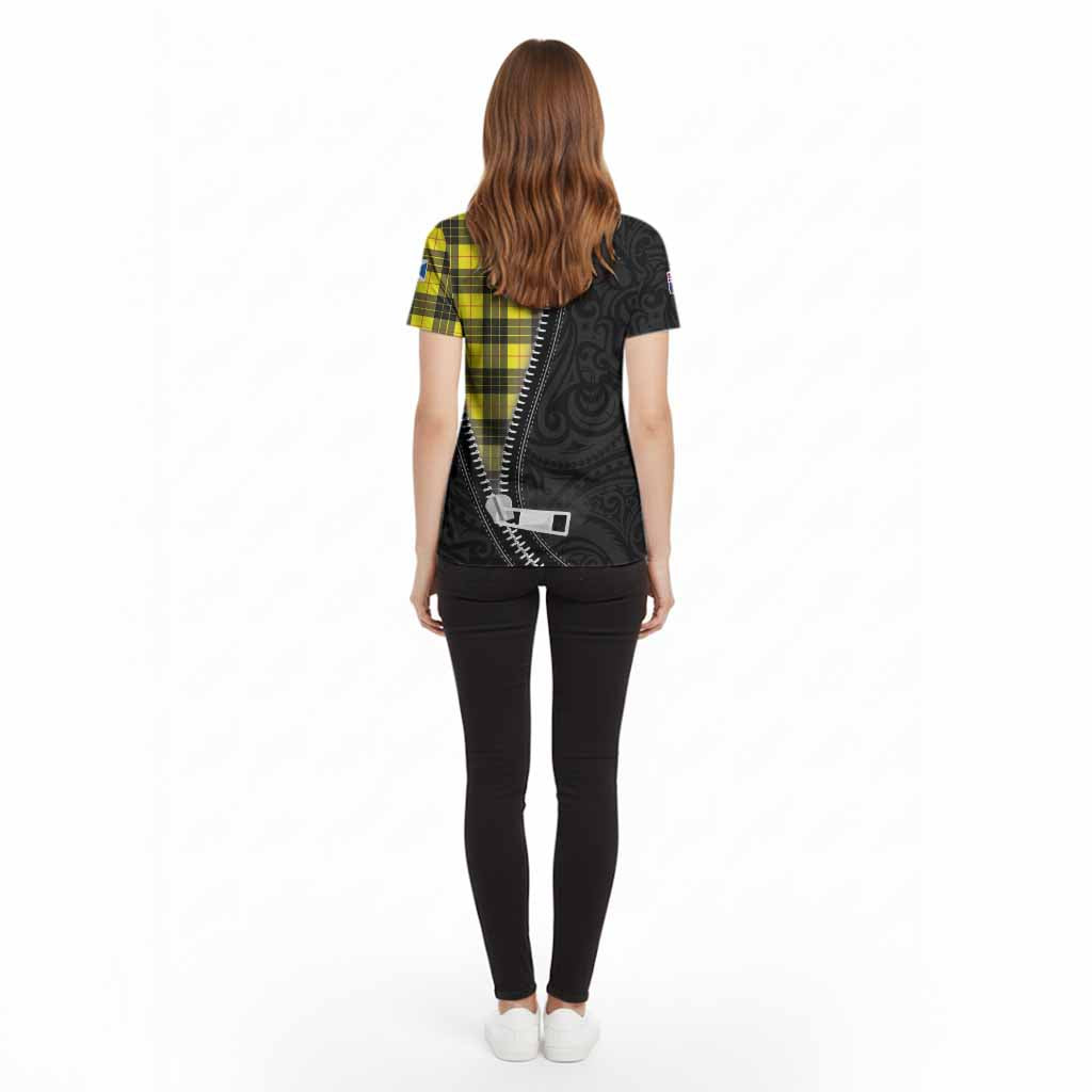 MacLeod (McLeod) Tartan Cotton T-shirt New Zealand Pattern Unique Zipper Stylized