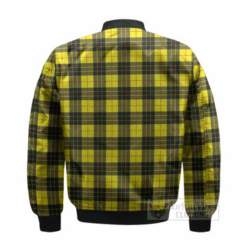 MacLeod (McLeod) Tartan Crest Bomber Jacket Ferocious Lion Style