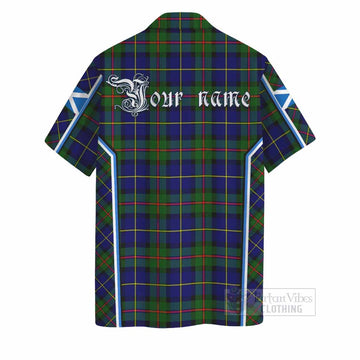 MacLeod (McLeod) Tartan Crest Hawaiian Shirt Scotland Coat of Arm Flag Style - Tartan Vibes Clothing