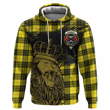 MacLeod (McLeod) Tartan Crest Hoodie Crowned Lion Heritage Style