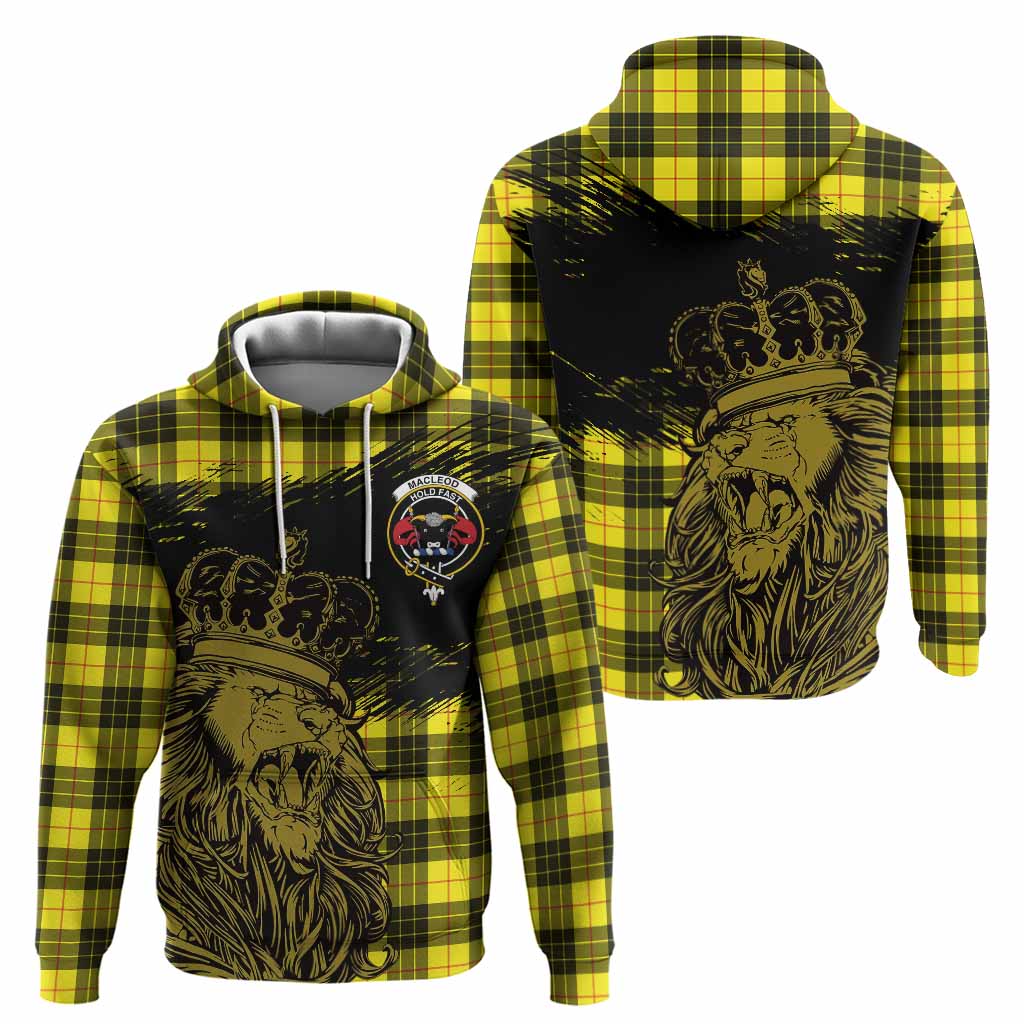MacLeod (McLeod) Tartan Crest Hoodie Crowned Lion Heritage Style
