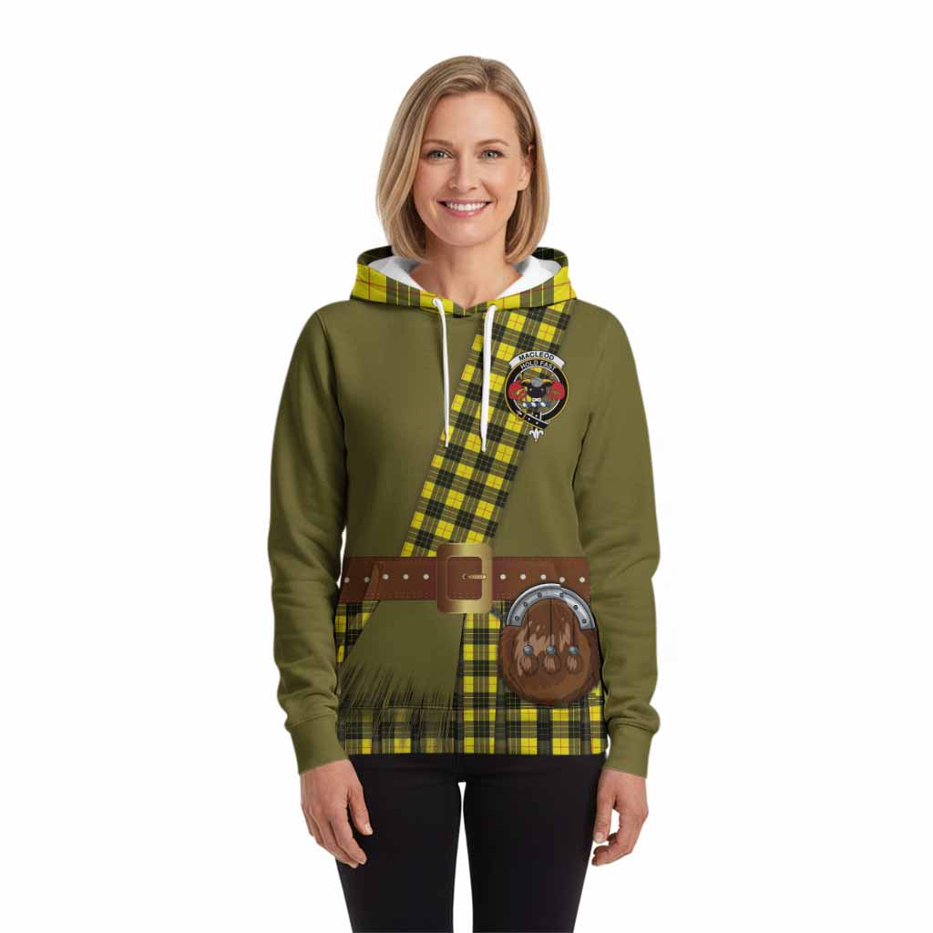 MacLeod (McLeod) Tartan Crest Hoodie Kilt Costume Style