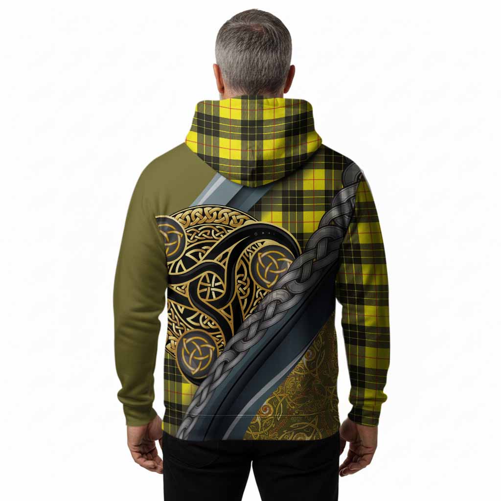 MacLeod (McLeod) Tartan Crest Hoodie Scottish Triskele Celtic
