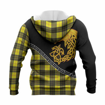 MacLeod (McLeod) Tartan Crest Knitted Hoodie Legendary Dragon Knot Half Style