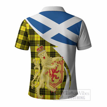 MacLeod (McLeod) Tartan Crest Lion Rampant Polo Shirt Classic Scottish Style - Tartan Vibes Clothing