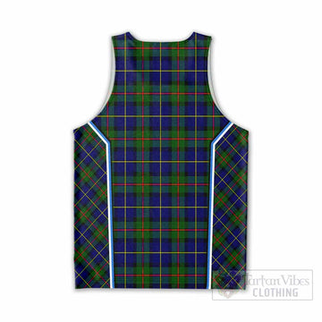 MacLeod (McLeod) Tartan Crest Men Tank Top Scotland Coat of Arm Flag Style