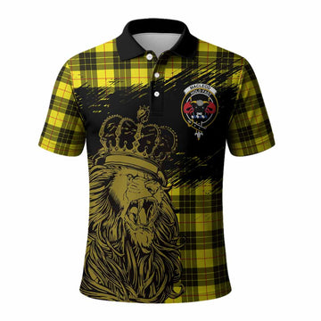 MacLeod (McLeod) Tartan Crest Polo Shirt Crowned Lion Heritage Style