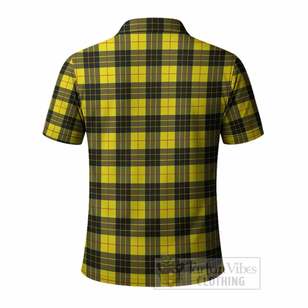 MacLeod (McLeod) Tartan Crest Polo Shirt Ferocious Lion Style