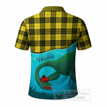 MacLeod (McLeod) Tartan Crest Polo Shirt Nessie Under Water