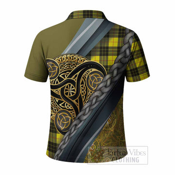 MacLeod (McLeod) Tartan Crest Polo Shirt Scottish Triskele Celtic