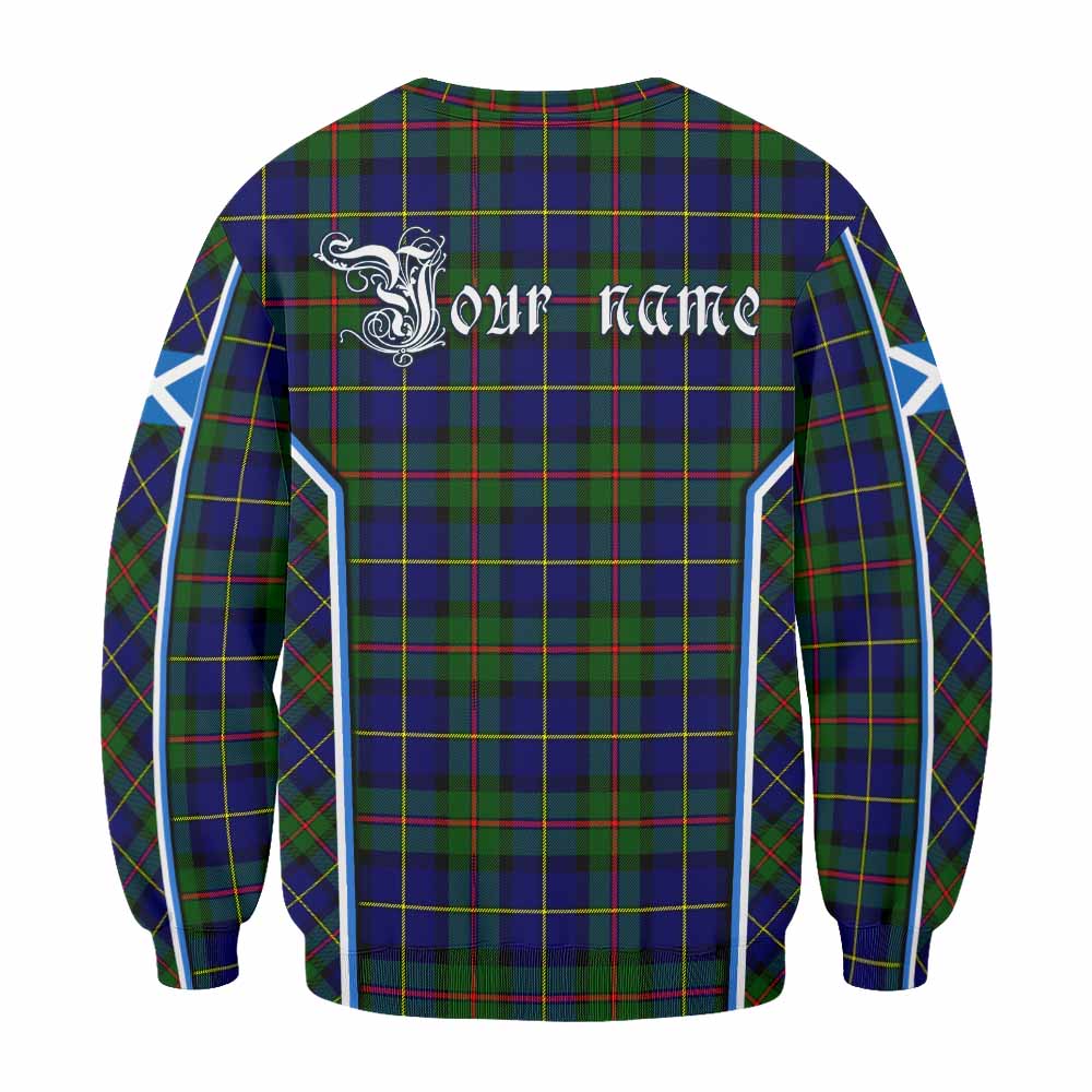 MacLeod (McLeod) Tartan Crest Sweatshirt Scotland Coat of Arm Flag Style - Tartan Vibes Clothing