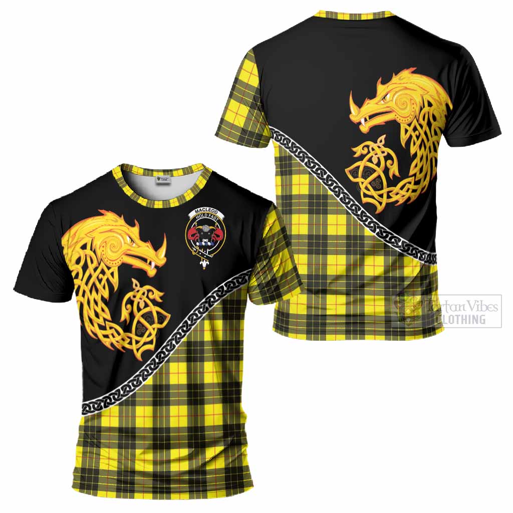 MacLeod (McLeod) Tartan Crest T-Shirt Legendary Dragon Knot Half Style