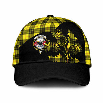MacLeod (McLeod) Tartan Family Crest Classic Cap Scotland Thistle Floral Flag Style Classic Cap Universal Fit - Tartan Vibes Clothing